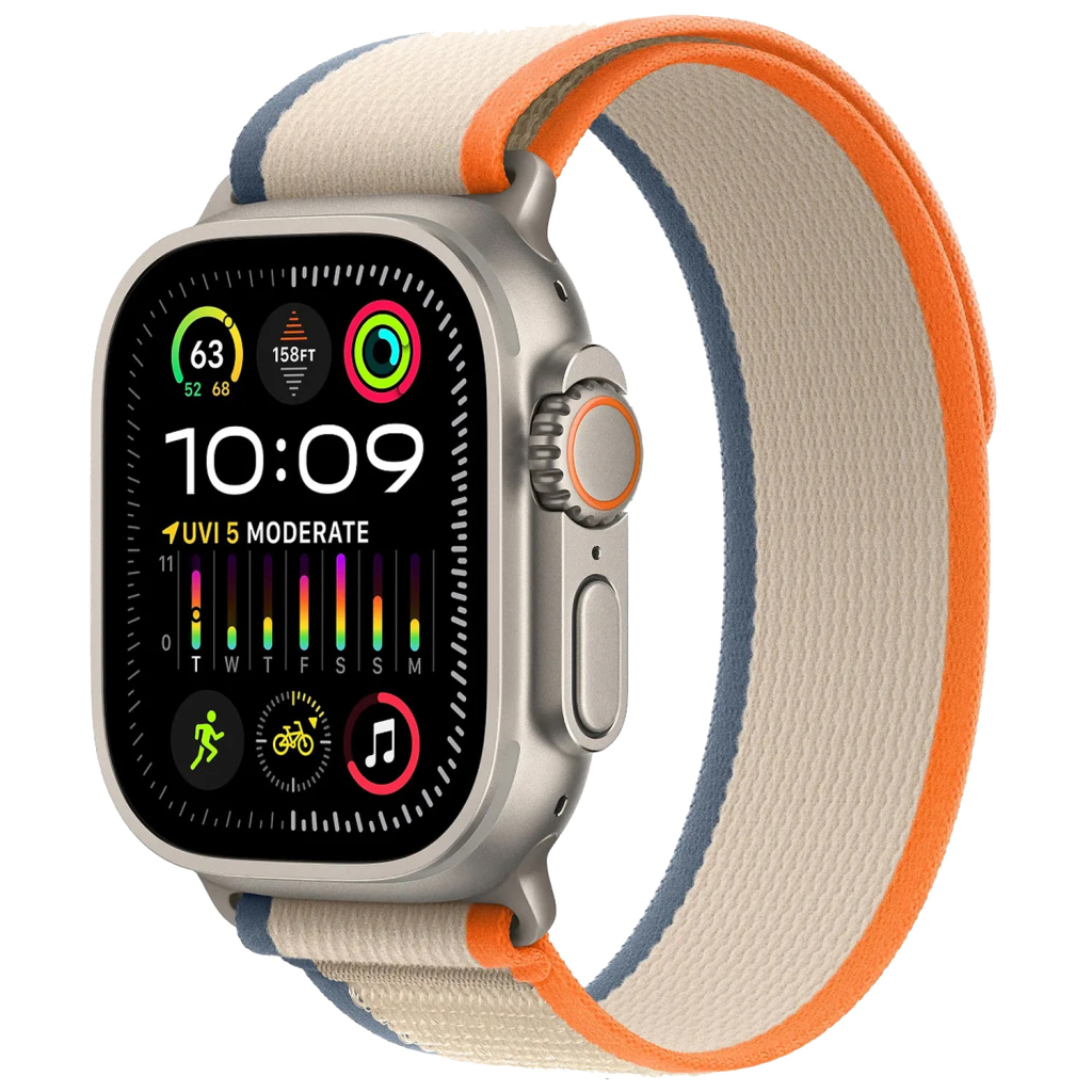 Ремінець до смарт-годинника Armorstandart Trail Loop для Apple Watch 49/46/45/44/42 (Series 1-3) Orange Beige (ARM74231) - зображення 1