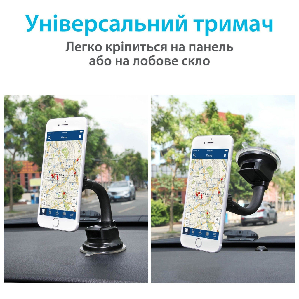 Універсальний автотримач Grand-X MT-03 - зображення 5