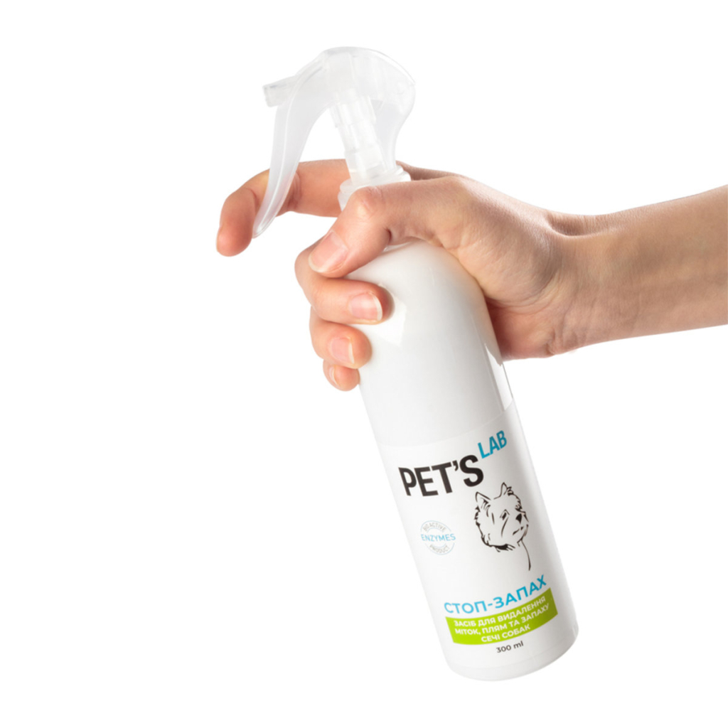 Спрей для тварин Pet's Lab Стоп-запах від життєдіяльності собак 300 мл (9753) - зображення 2