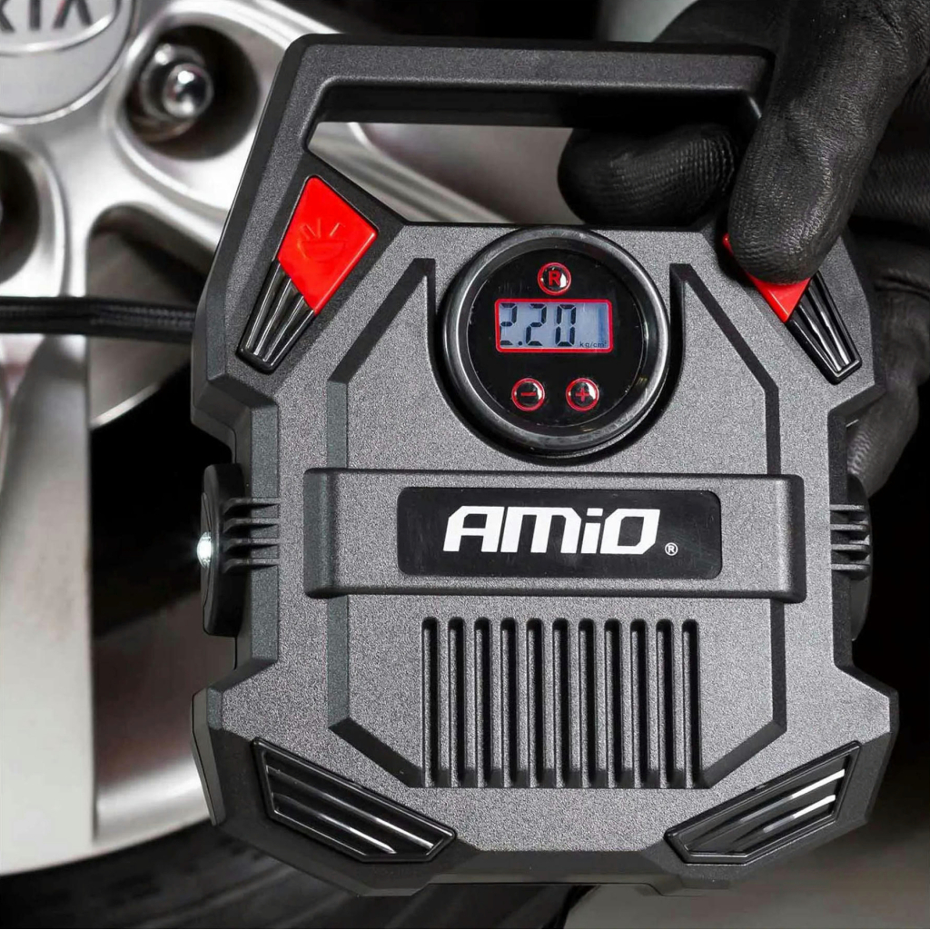 Автомобільний компресор AMiO 12V ACOMP-17 (02642) - изображение 7