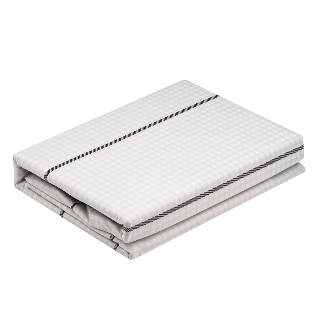 Постільна білизна Ardesto Gloria сатин панди, клітинка полуториний євро 160х220 (ART1622PW) - зображення 2