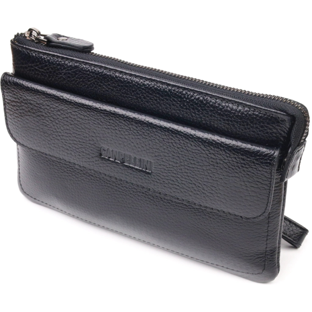 Сумка Canpellini З натуральної шкіри Чорна (21546) - зображення 1