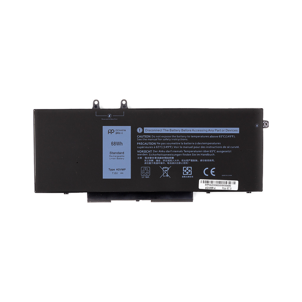 Акумулятор до ноутбука PowerPlant DELL Latitude 5400 Series (4GVMP) 7.6V 8500mAh (NB441921) - зображення 1