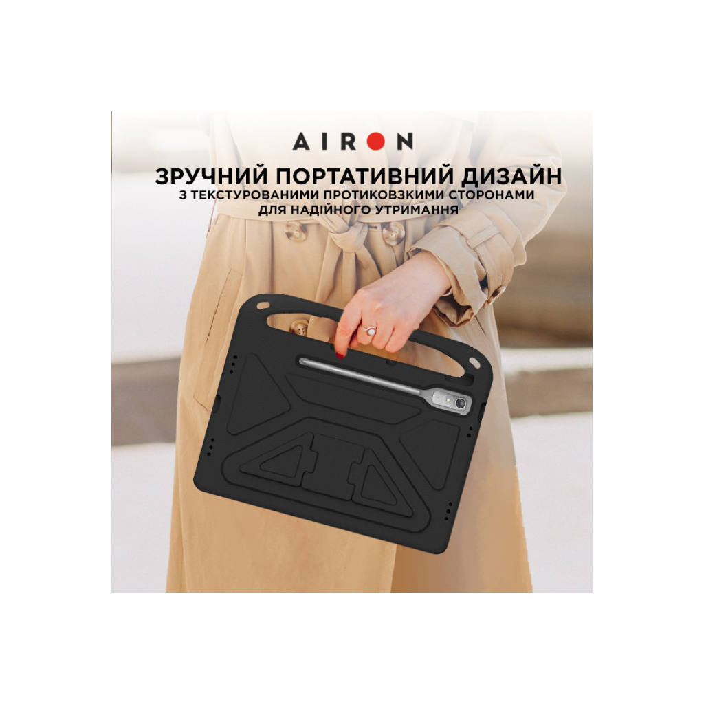 Чохол до планшета AirOn EVA Premium Lenovo Tab P12 12.7 black (4822352781132) - зображення 5
