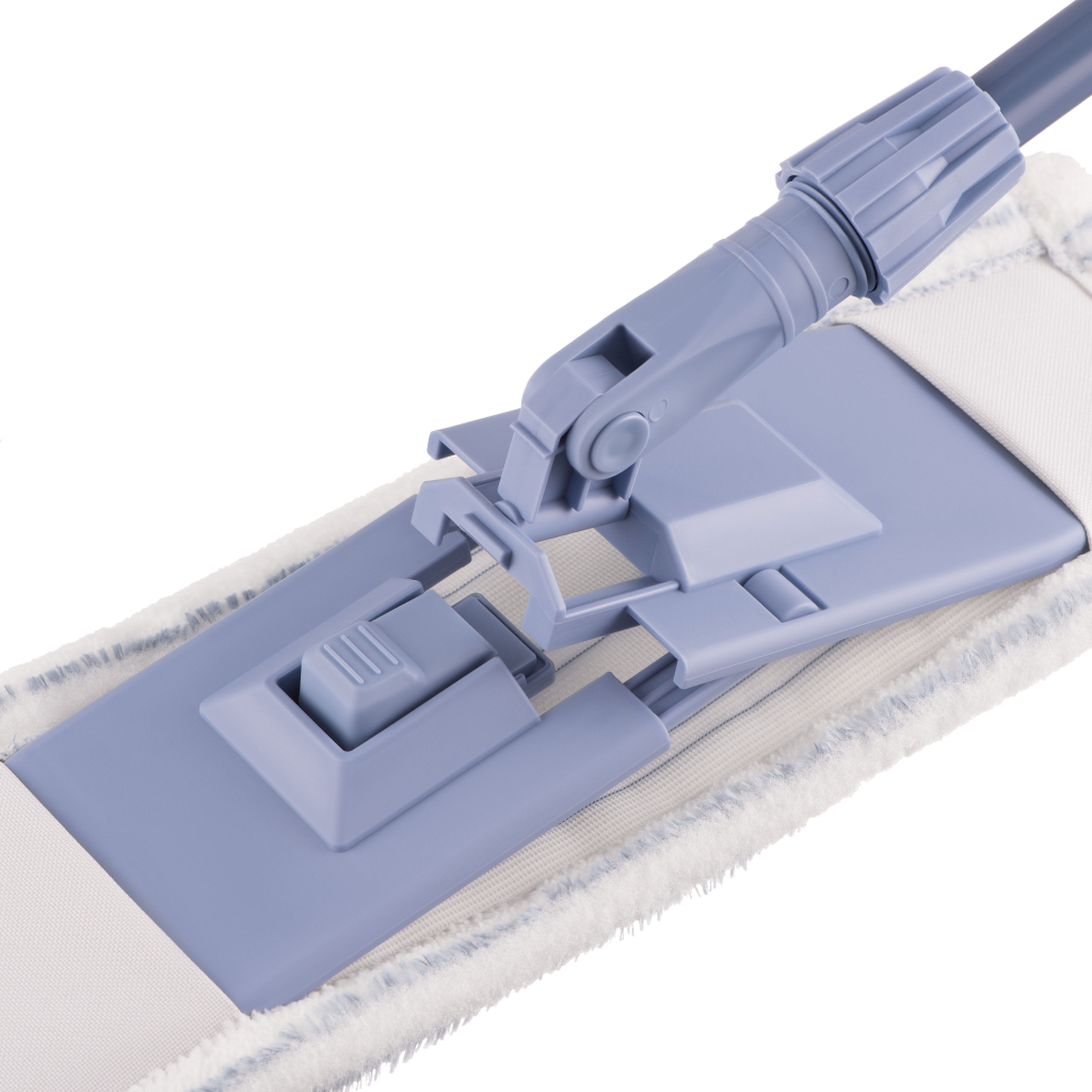 Швабра Ardesto Easy З телескопічною ручкою 70/120 см та змінною насадкою 40 см Синя (ARHE1121SB) - зображення 4