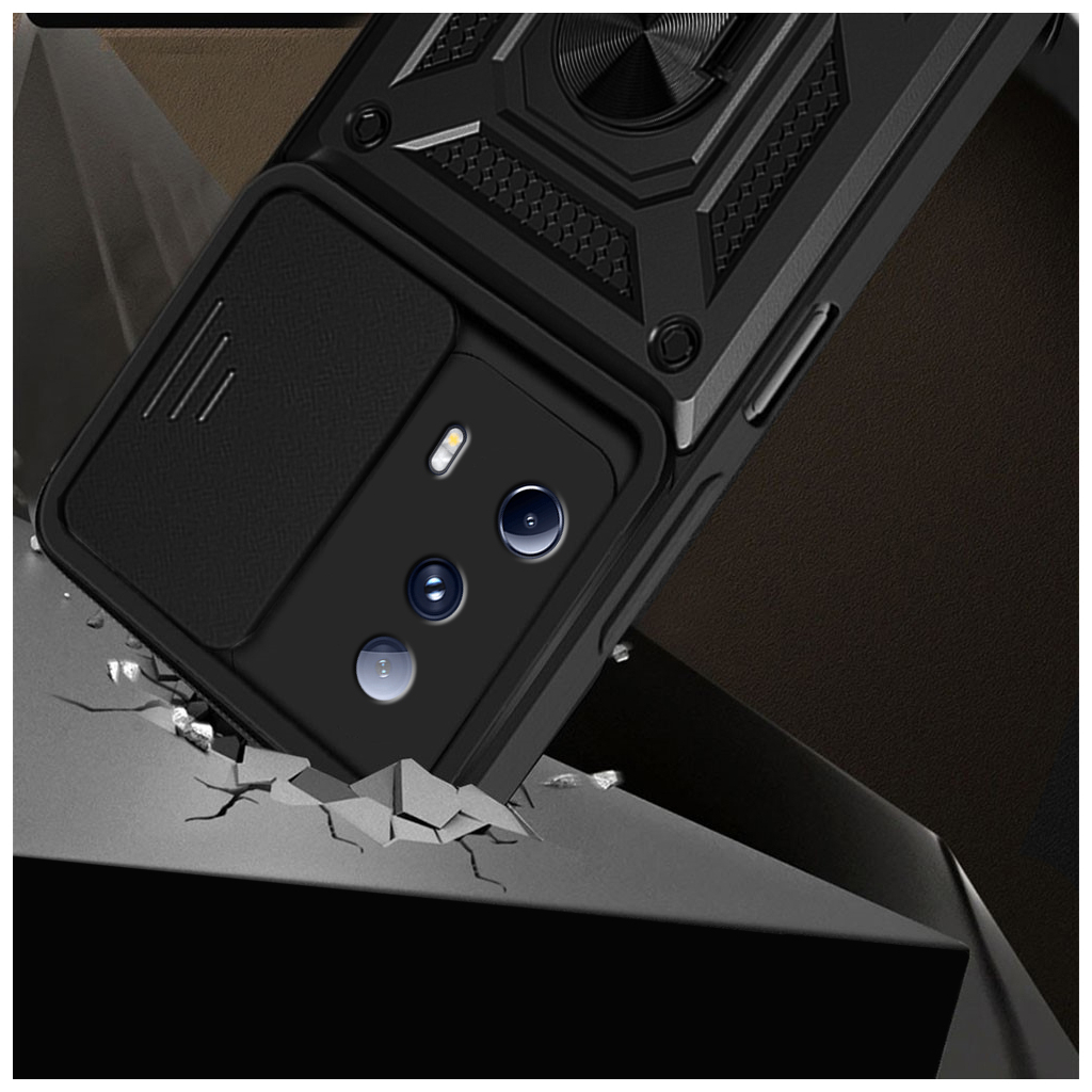 Чохол до мобільного телефона BeCover Military Xiaomi 13 Lite Black (709163) - зображення 5