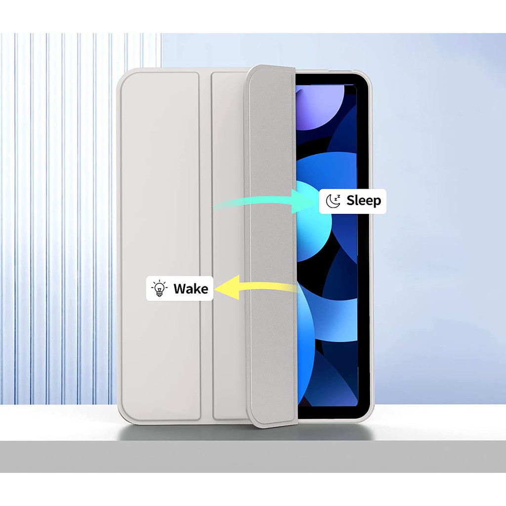 Чохол до планшета BeCover Tri Fold Hard TPU Apple iPad Pro 11 2020/2021/2022 Gray (711111) - зображення 6