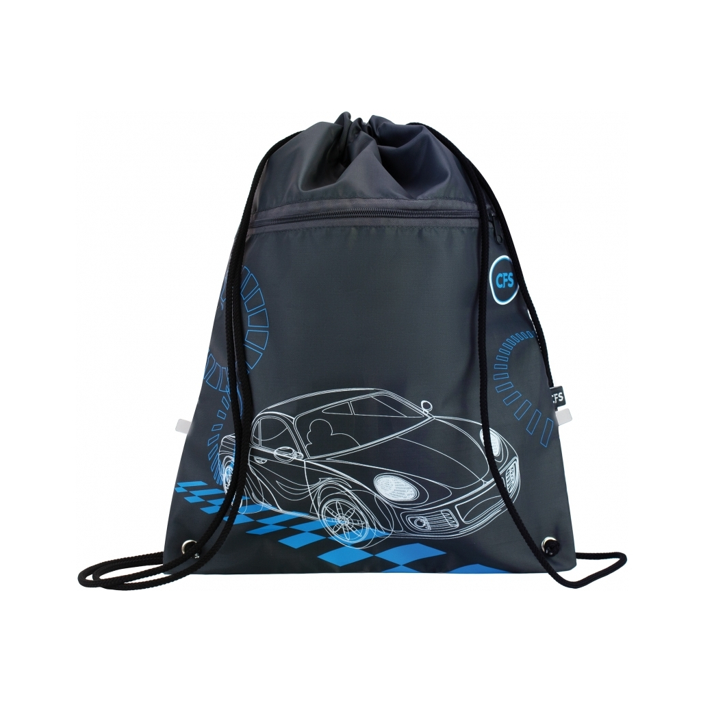 Сумка для взуття Cool For School Traffic на два відділення з блискавкою (CF85722) - зображення 1