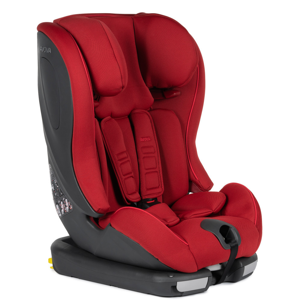 Автокрісло Avova Sperling-Fix i-Size 1-2-3 Maple Red (4260621463028) - зображення 8