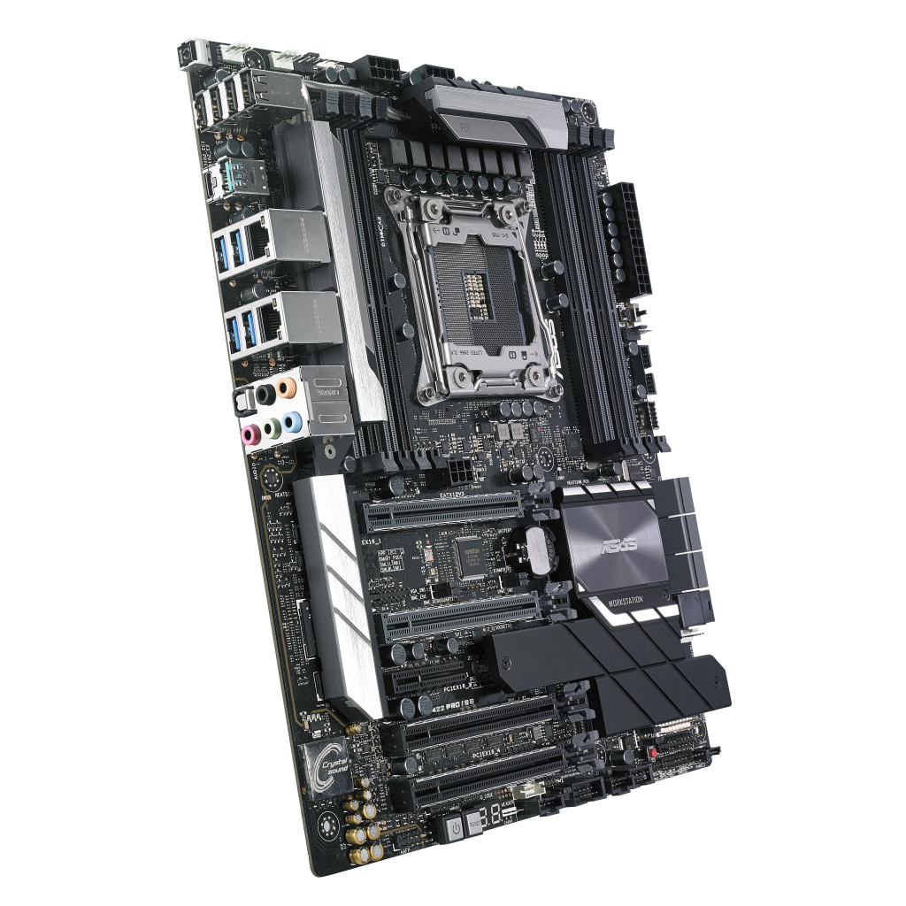 Серверна материнська плата ASUS WS C422 DC - зображення 3