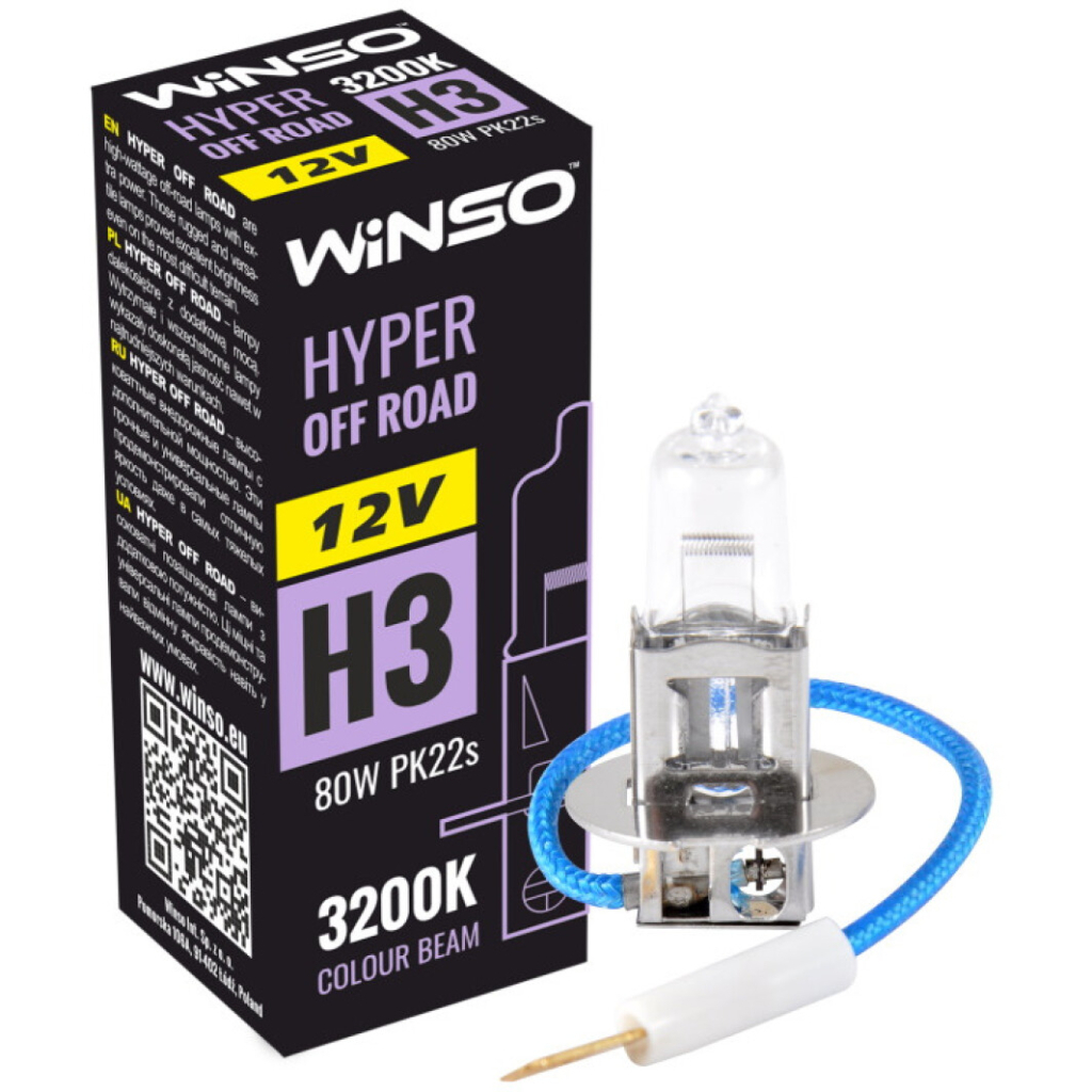 Автолампа WINSO H3 HYPER OFF ROAD 80W (712310) - зображення 2