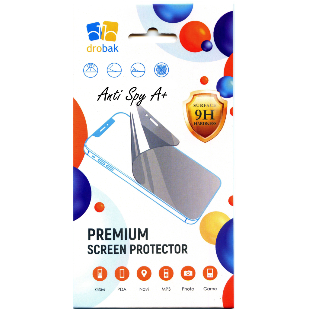 Скло захисне Drobak Anty Spy для Samsung Galaxy M33 5G (Black) (444495) - зображення 6