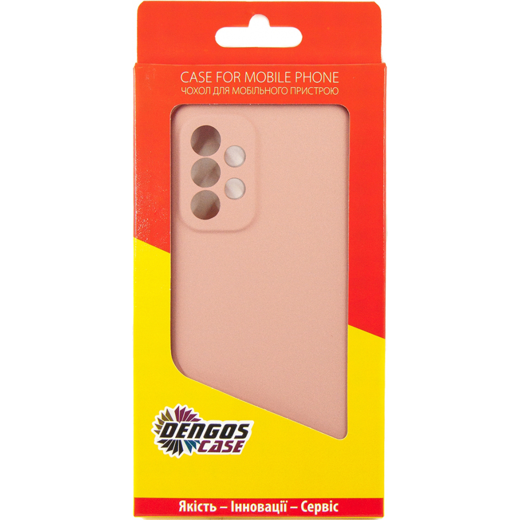 Чохол до мобільного телефона Dengos Soft Samsung Galaxy A33 (pink) (DG-TPU-SOFT-01) - зображення 5