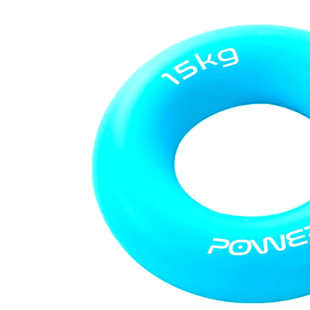 Еспандер PowerPlay PP-4324 Hand Grip Ring Light 15 кг Блакитний (PP_4324_15kg) - зображення 3