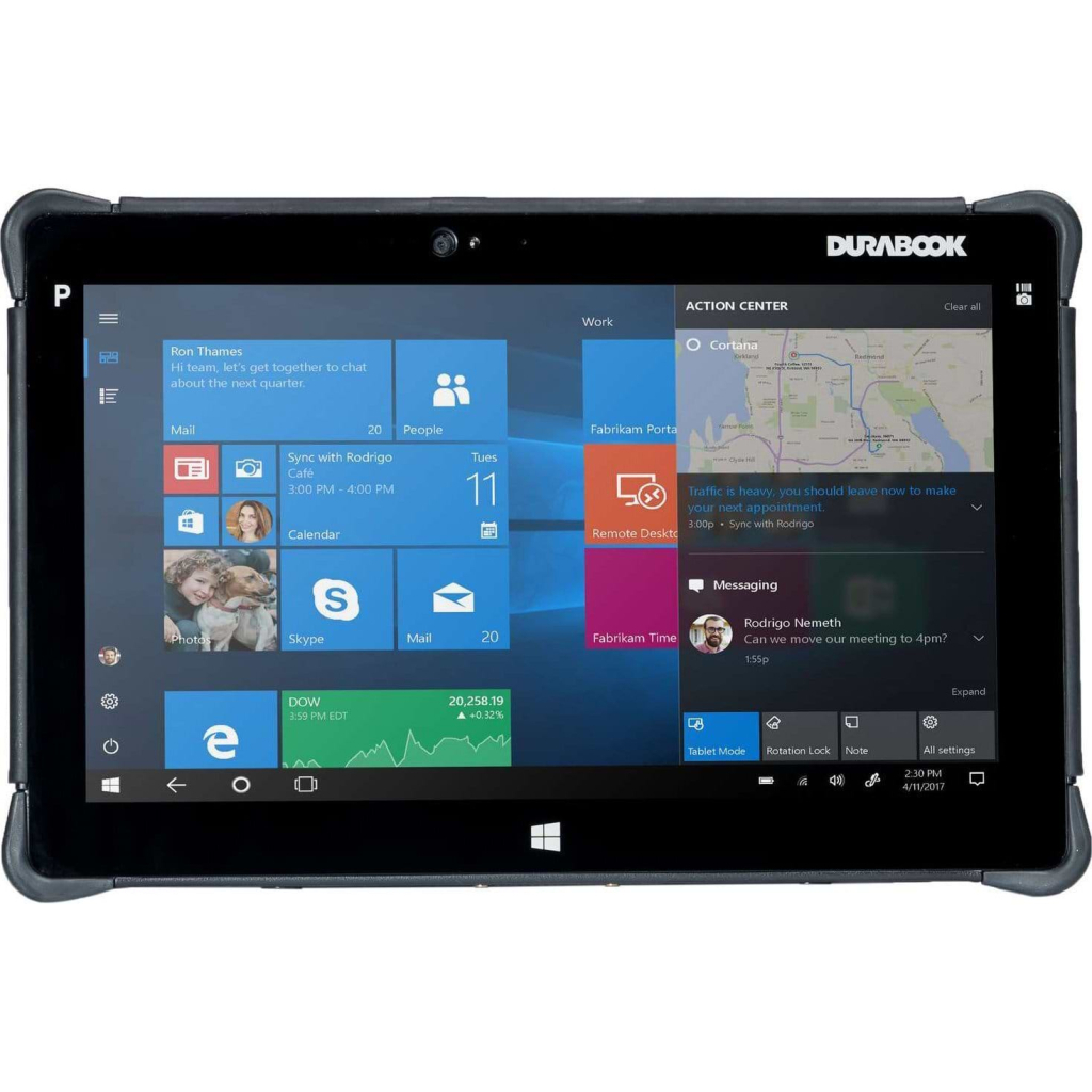 Планшет Durabook R11L 11.6FHD/Intel Pen-4417U/4/128/int/W10P (R1A8D1BHBAXX) - зображення 1