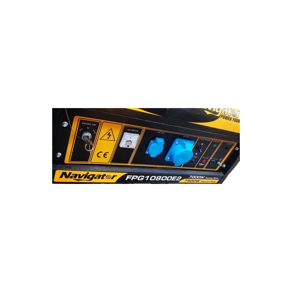 Генератор Navigator FIROCCI FPG10800E2 7,5kW (FPG10800 E2) - зображення 3