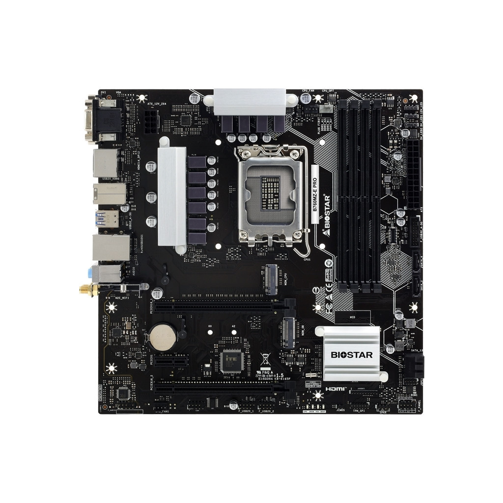 Материнська плата Biostar B760MZ-E PRO - зображення 1