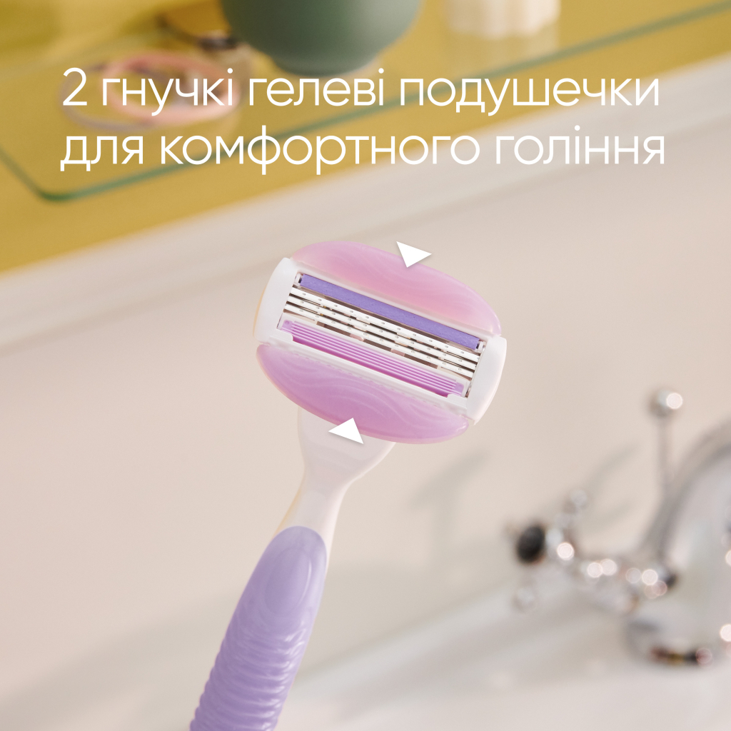 Бритва Gillette Venus ComfortGlide Breeze з 2 змінними картриджами (7702018886166) - зображення 3