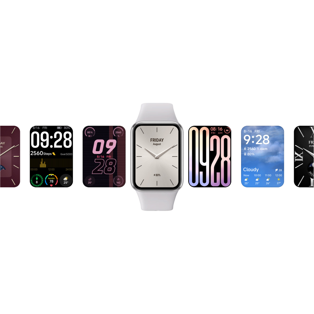 Фітнес браслет Xiaomi Smart Band 9 Pro (BHR8715GL) Moonlight Silver (1109193) - изображение 6
