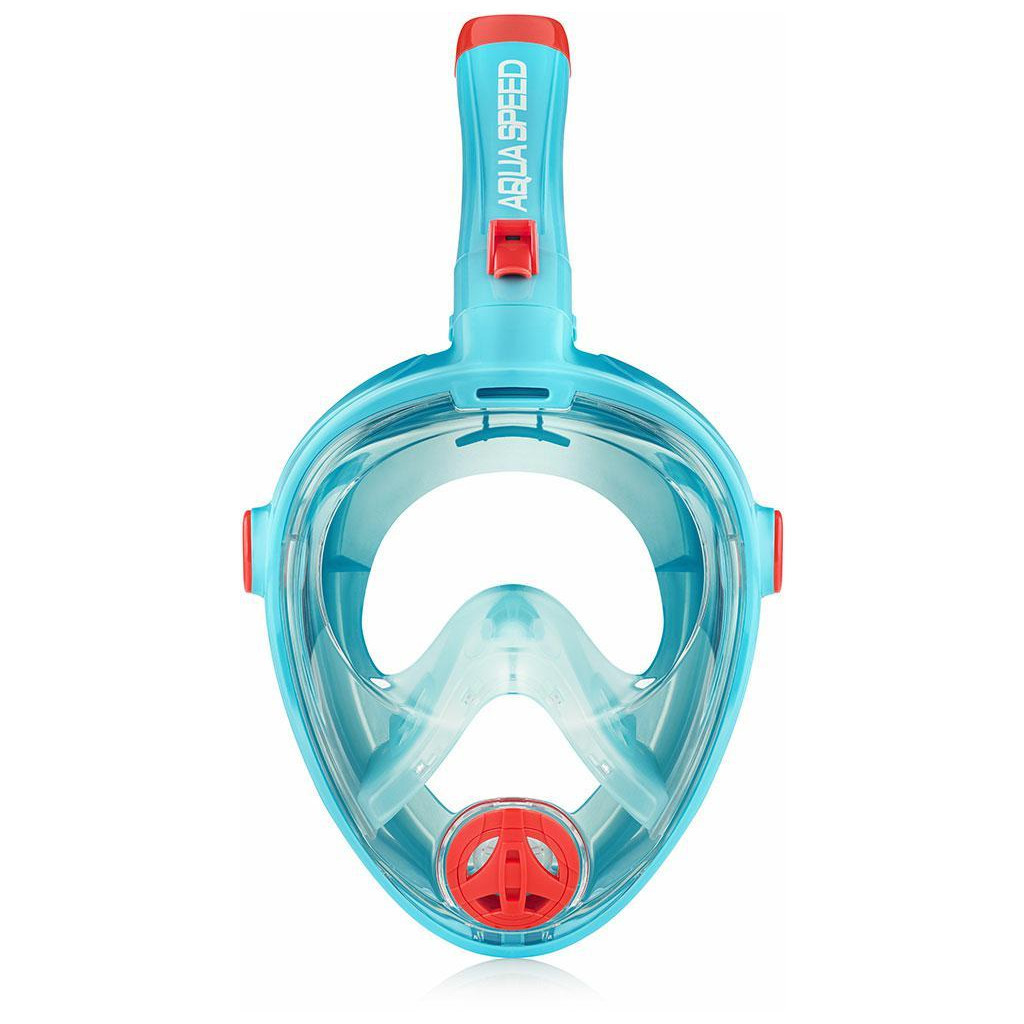 Маска для плавання Aqua Speed Spectra 2.0 7083 бірюзовий, червоний 248-02 L (5908217670830) - изображение 2