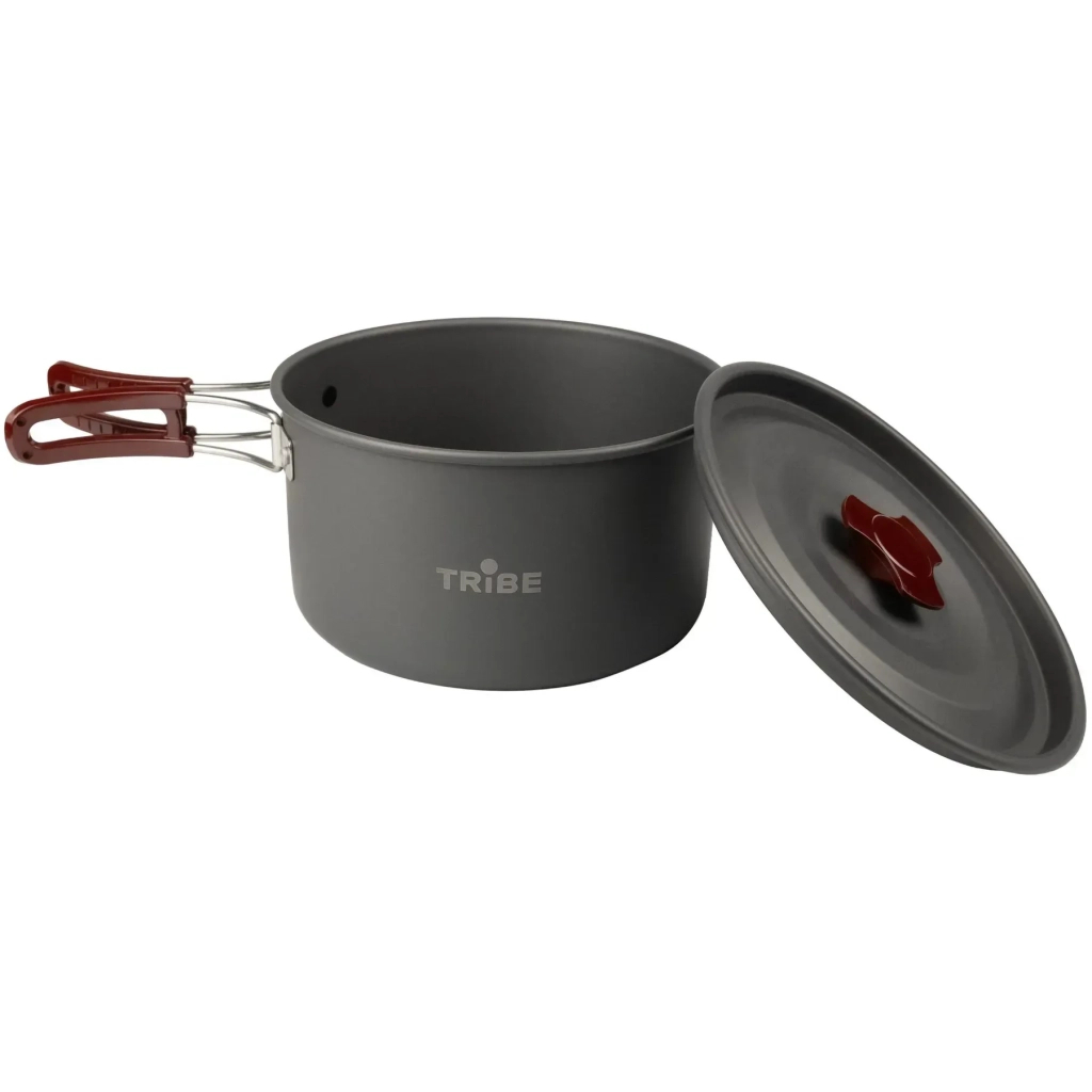 Котел туристичний Tribe Pot 1,9 л Alu алюмінієвий (T-FH-0014-grey) - изображение 3
