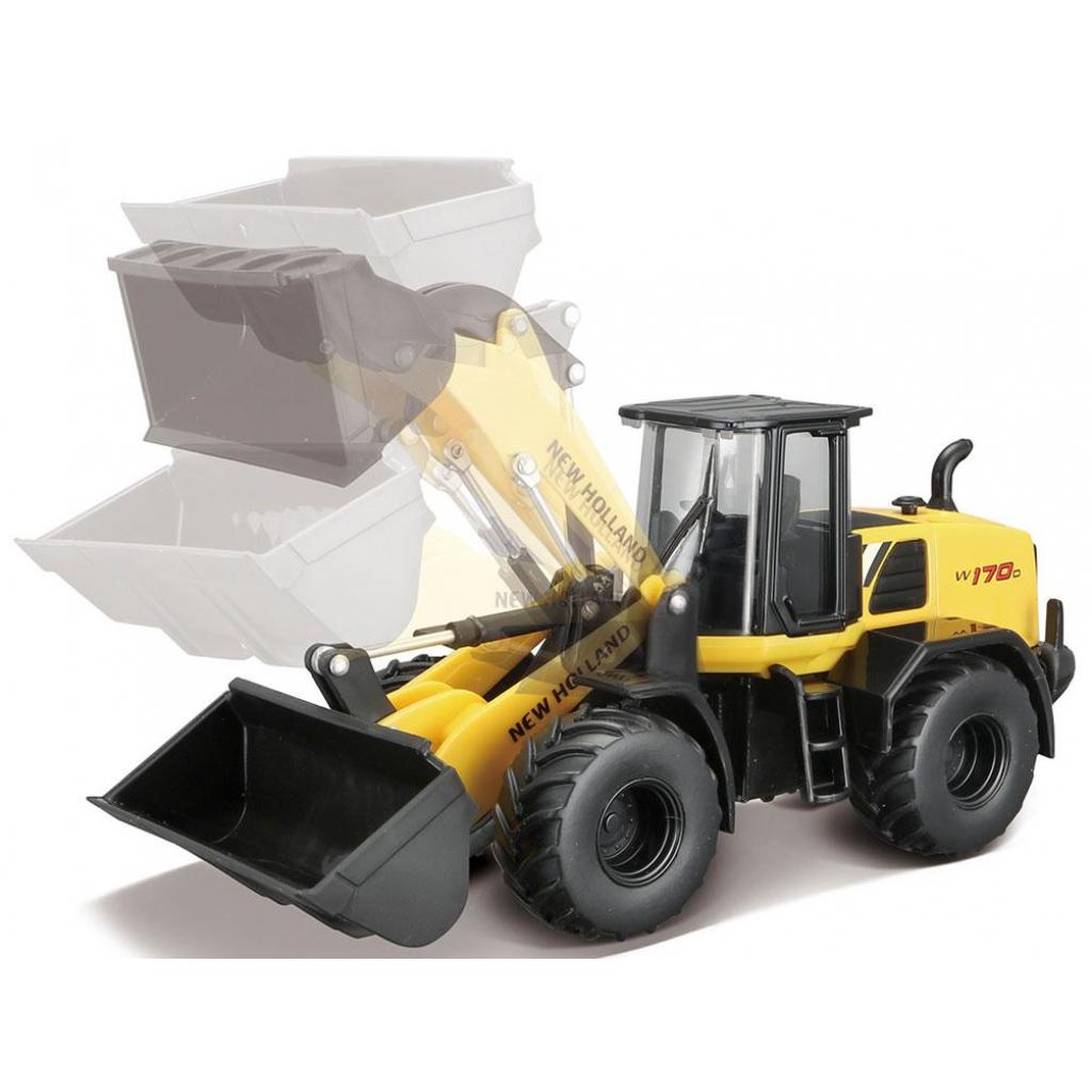 Спецтехніка Bburago New Holland Екскаватор W170D (18-32083) - зображення 3
