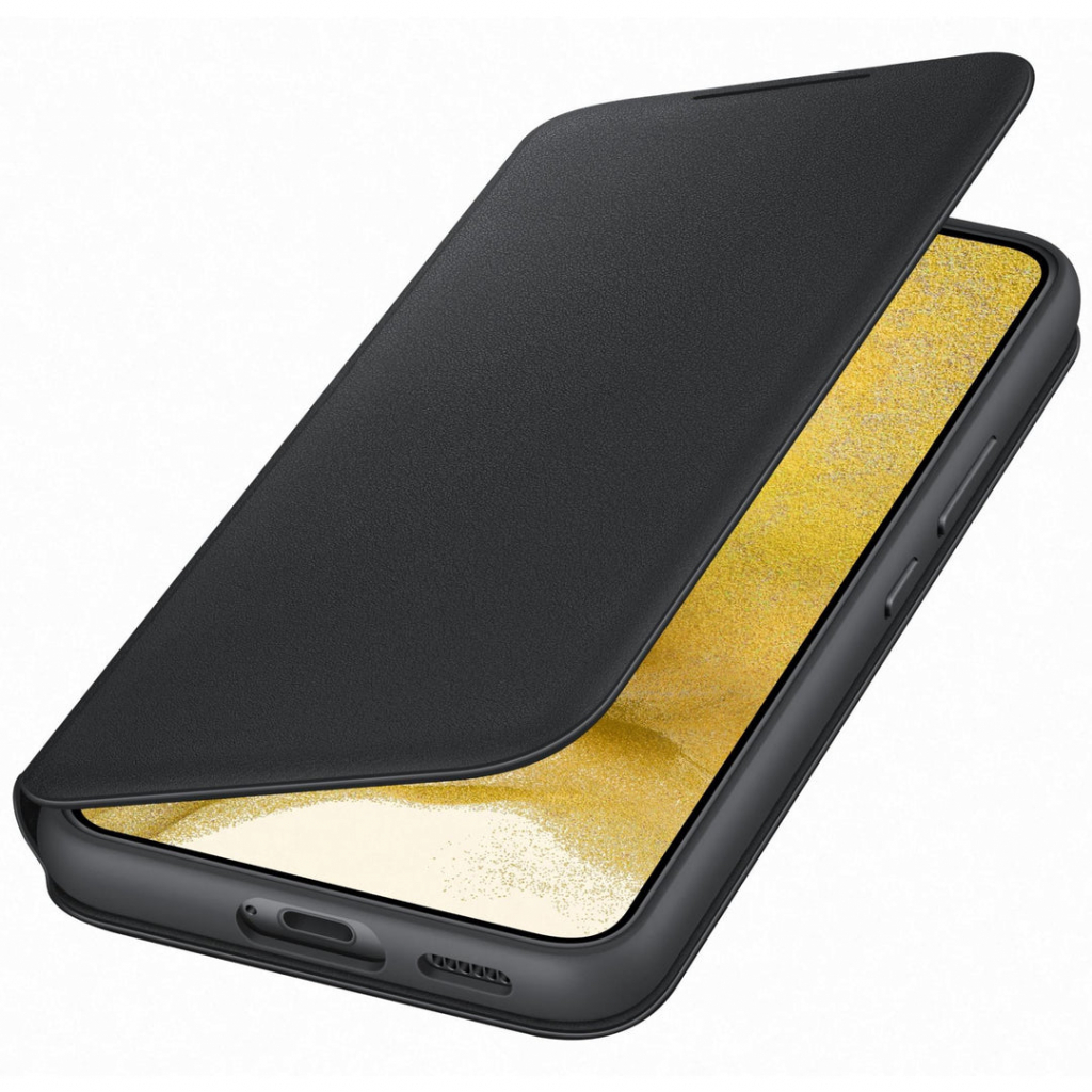 Чохол до мобільного телефона Samsung Smart LED View Cover Galaxy S22 Black (EF-NS901PBEGRU) - зображення 4