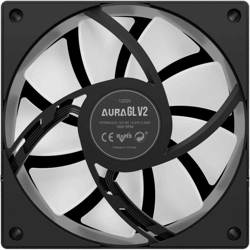 Система рідинного охолодження Gamdias AURA GL240 V2 CPU Liquid Cooler (4712960139336) - зображення 6