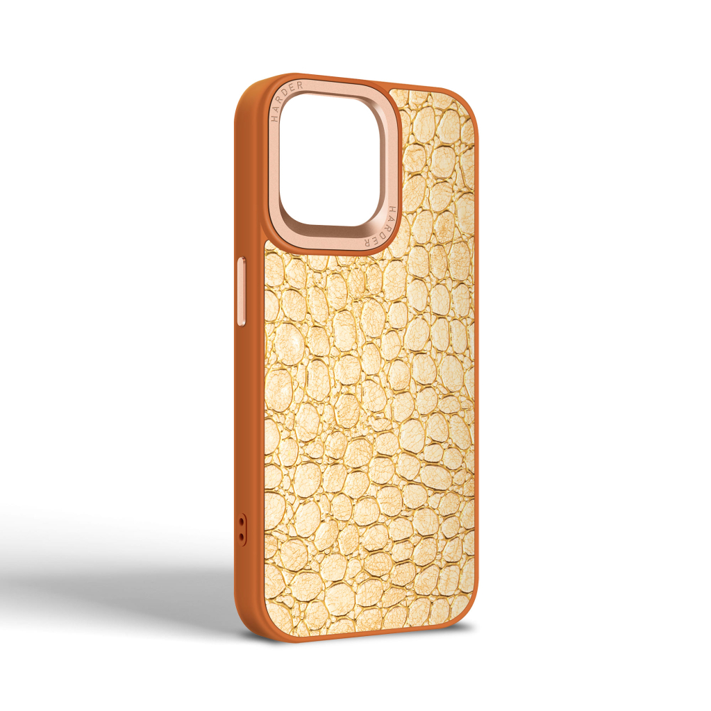 Чохол до мобільного телефона Harder Crocosaur Apple iPhone 14 Pro Max Beige (ARM76727) - зображення 2