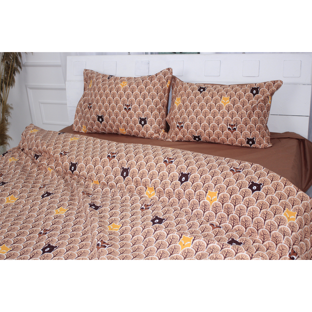 Постільна білизна MirSon Бязь 17-0525 Fabulous forest Сімейний 160x220 (2200003665925) - зображення 3