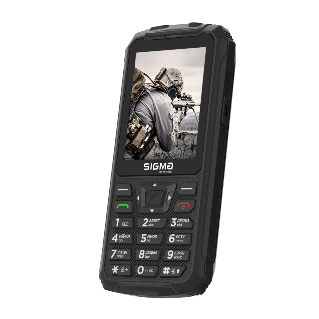 Мобільний телефон Sigma X-treme PR68 Type-C Black (4827798122419) - зображення 4