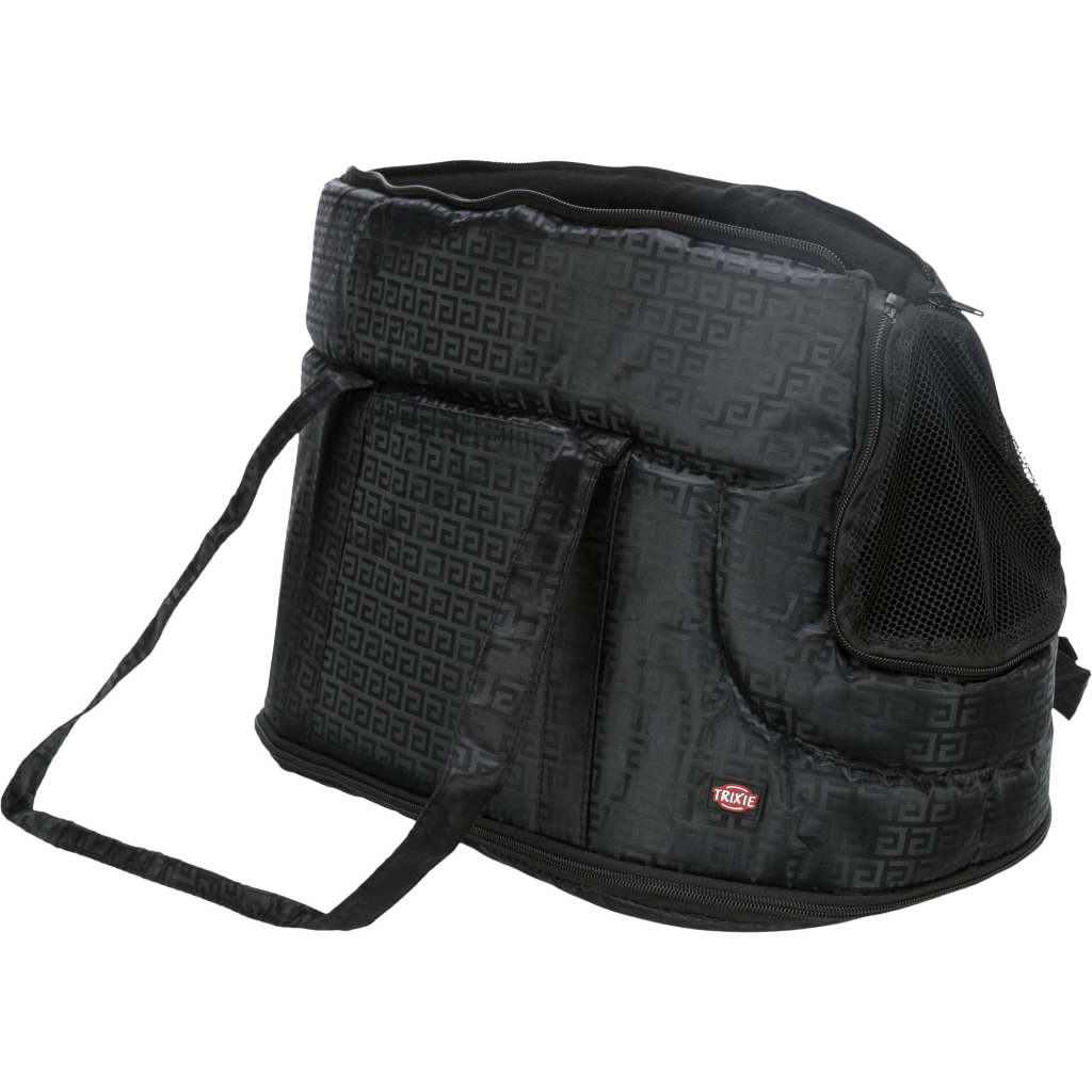 Переноска для тварин Trixie Riva Carrier 26х30x45 см до 7 кг (чорна) (4011905362113) - изображение 5