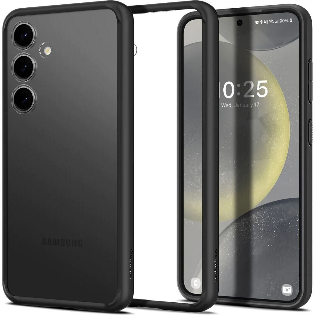 Чохол до мобільного телефона Spigen Samsung Galaxy S24 Ultra Hybrid Matte Black (ACS07352) - изображение 10