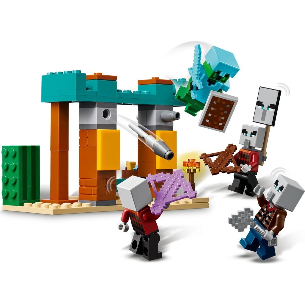 Конструктор LEGO Minecraft Пустельний патруль розбійника (21267) - зображення 4