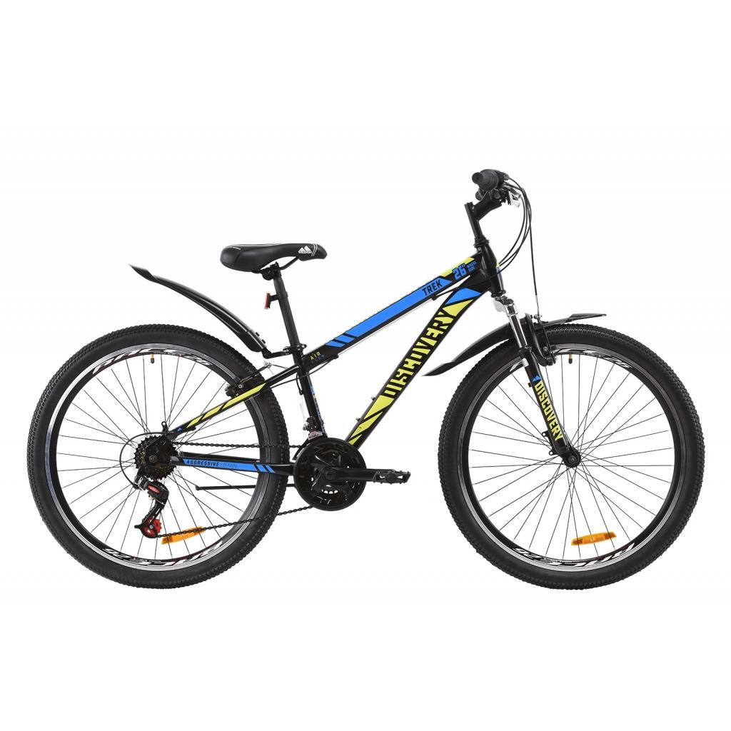 Велосипед Discovery 26" TREK AM Vbr рама-13" St 2020 чорно-зелений з синім (OPS-DIS-26-264) - зображення 1