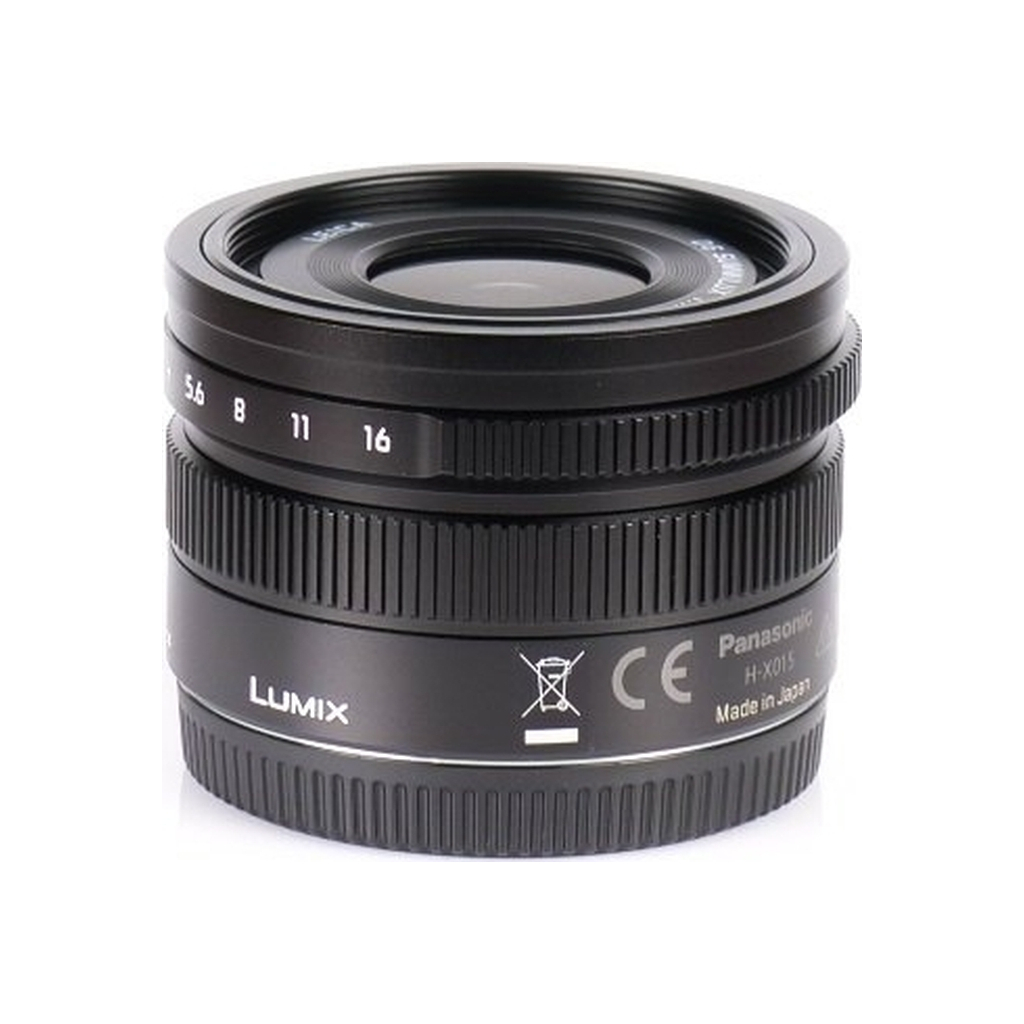 Об'єктив Panasonic Micro 4/3 Lens 15mm f/1.7 ASPH Black (H-X015E9) - зображення 6