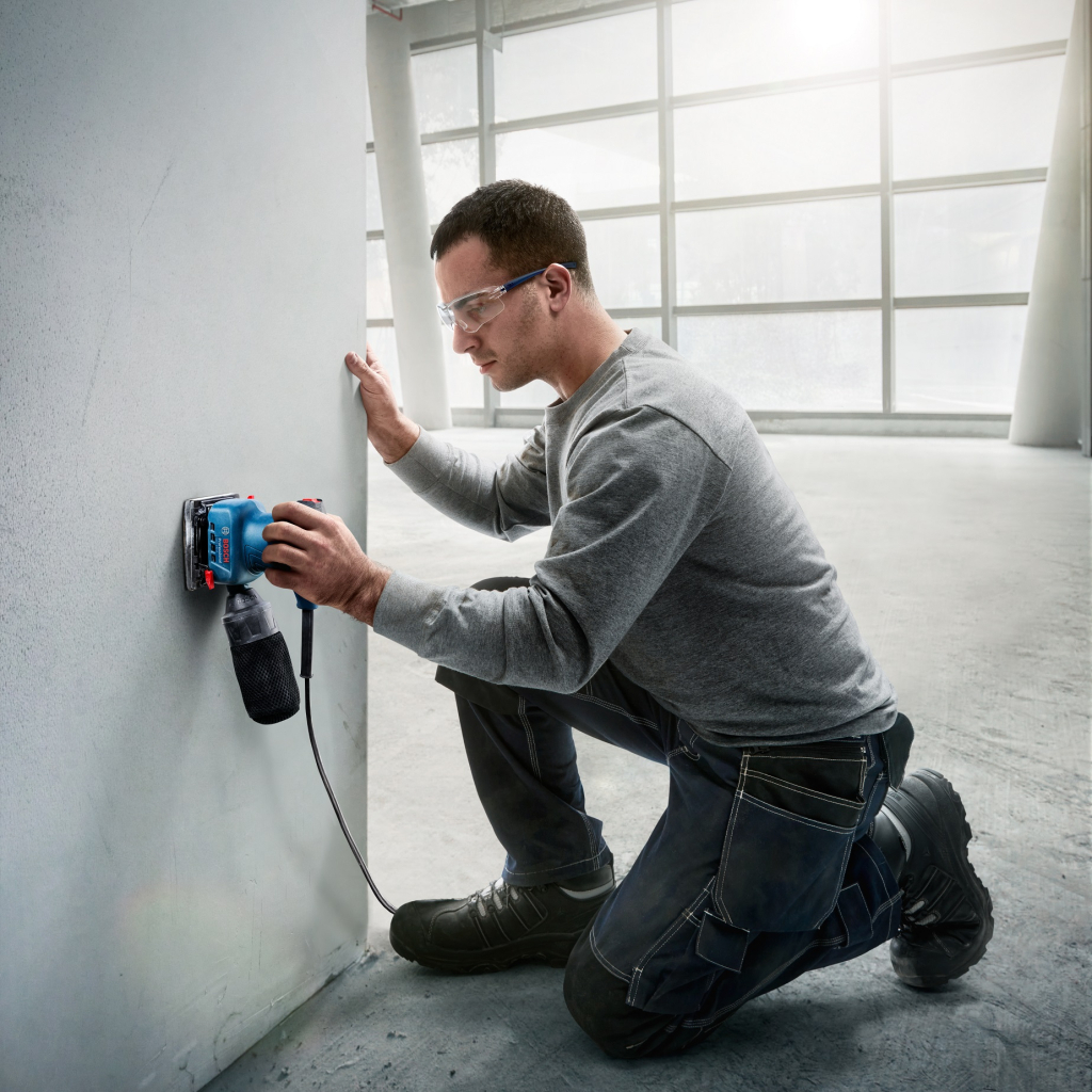 Шліфувальна машина Bosch GSS 140 A 220Вт, платформа 101х112, 28000кол/хв, 1.1кг (0.601.2A8.021) - зображення 7
