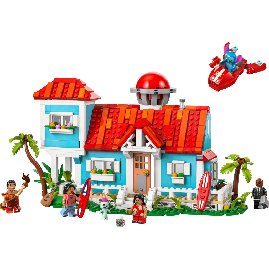 Конструктор LEGO Disney Classic Пляжний будинок Ліло і Стіч (43268) - зображення 2