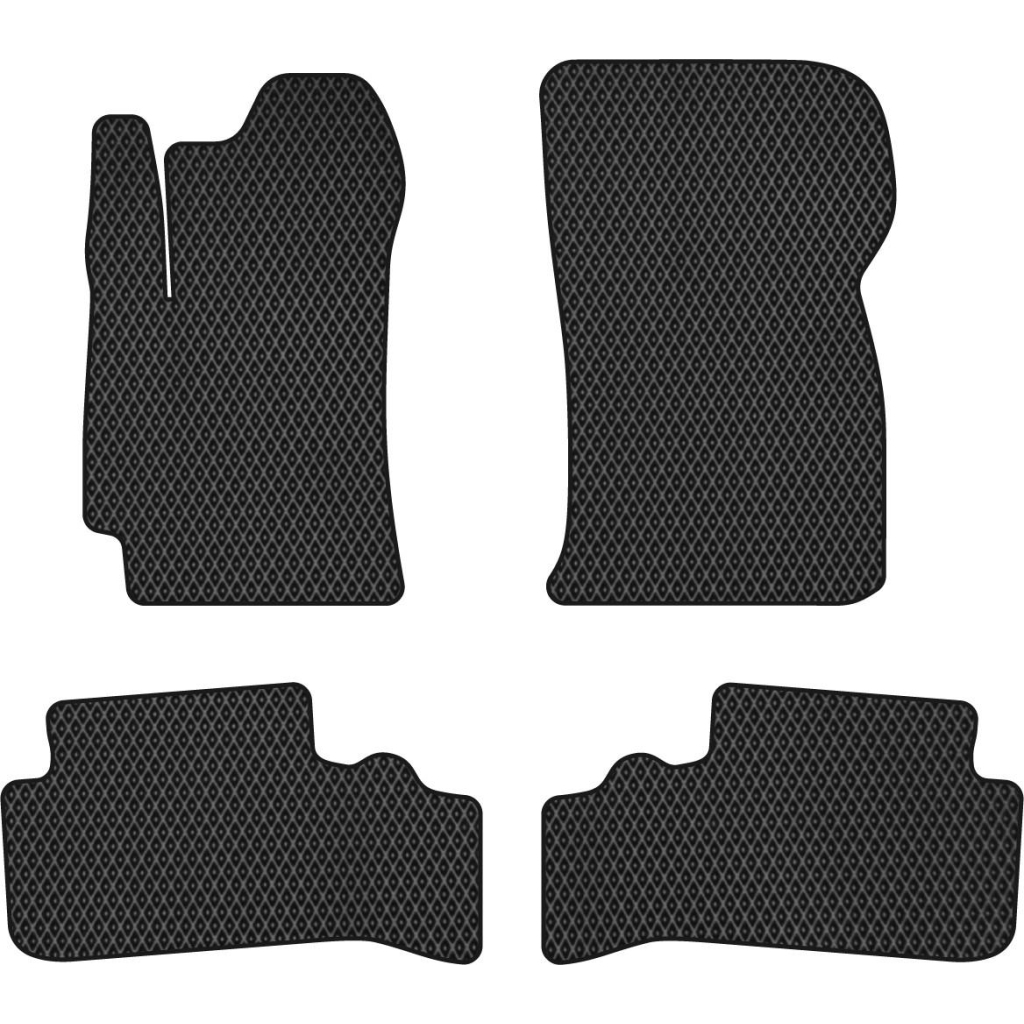 Килимок в салон EVAtech Chevrolet Lanos 2004-2017 Sedan EU (CT344PC4RBB) - зображення 1
