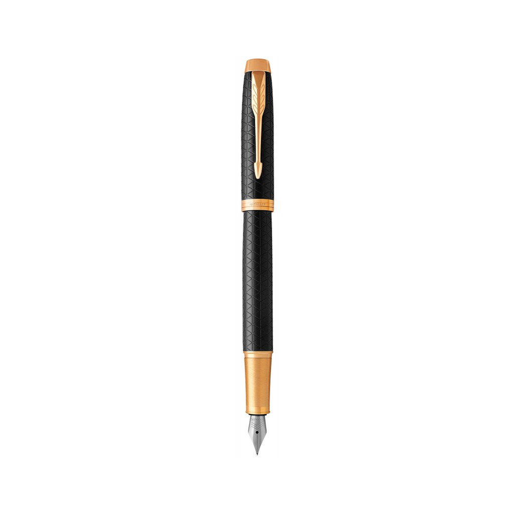 Ручка пір'яна Parker IM 17 Premium Black GT  FP F (24 011) - зображення 1