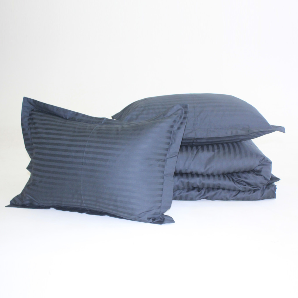 Постільна білизна MirSon Satin 30-0021DarkBlue 160х220 Сімейний (2200005255803) - зображення 8