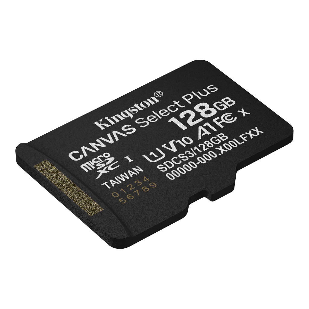 Карта пам'яті Kingston 128GB microSDXC class 10 UHS-I V10 A1 Canvas Select Plus (SDCS3/128GBSP) - зображення 2