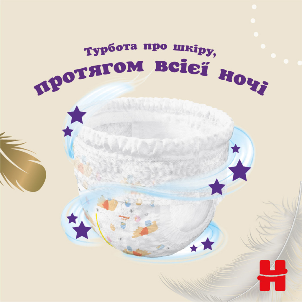 Підгузки Huggies Extra Care Розмір 6 (15-25кг) Pants Box 60 шт (5029053582429) - зображення 7