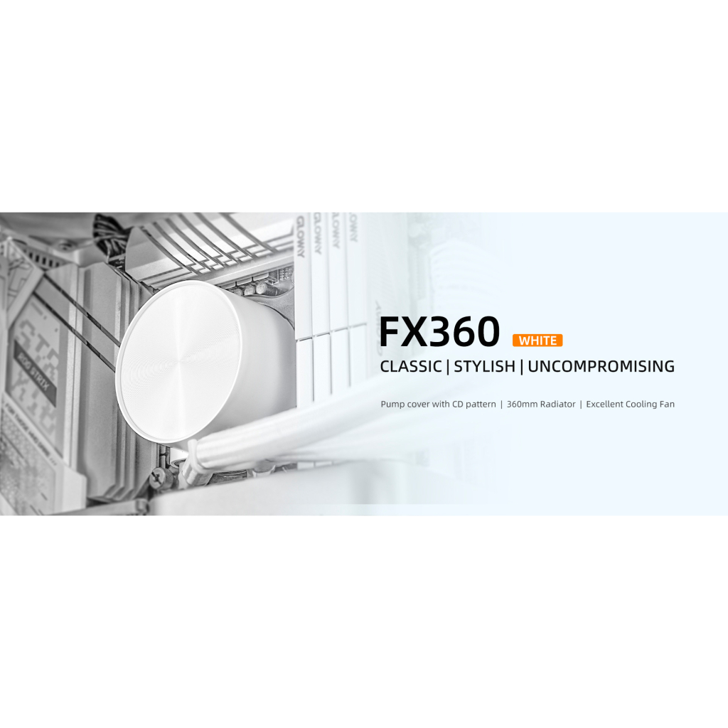 Система рідинного охолодження ID-Cooling FX360 White - зображення 8