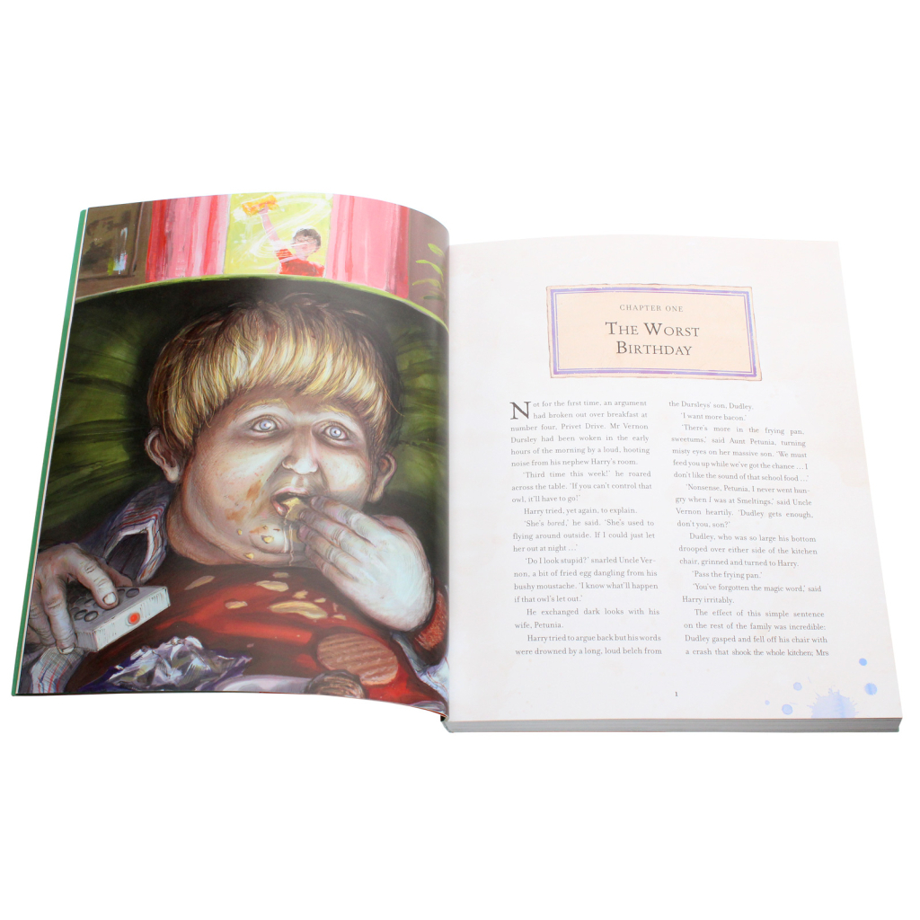 Книга Harry Potter and the Chamber of Secrets. Illustrated Edition - J.K. Rowling Bloomsbury (9781526609205) - изображение 4