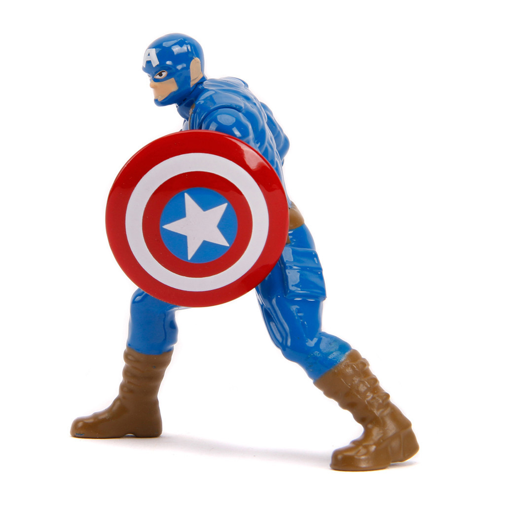 Машина Jada металева Марвел Месники Ford Mustang GT (2006) + фігурка Капітана Америки 1:24 (253225007) - изображение 4