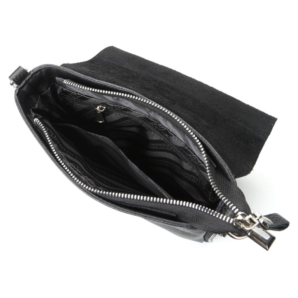 Сумка Shvigel Шкіряна Чорна (11016) - зображення 9