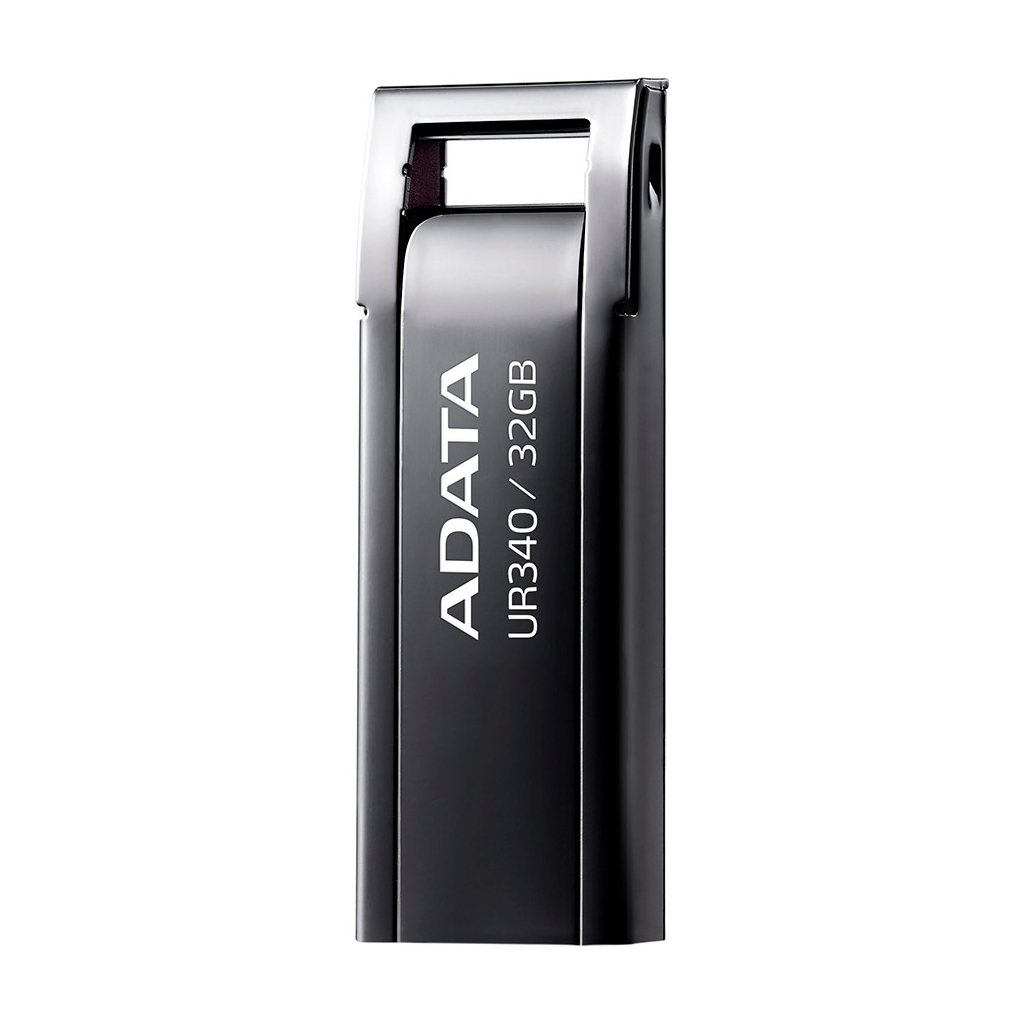 USB флеш накопичувач ADATA 32GB UR340 Black USB 3.2 (AROY-UR340-32GBK) - зображення 3