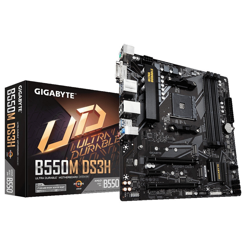 Материнська плата GIGABYTE B550M DS3H - зображення 2