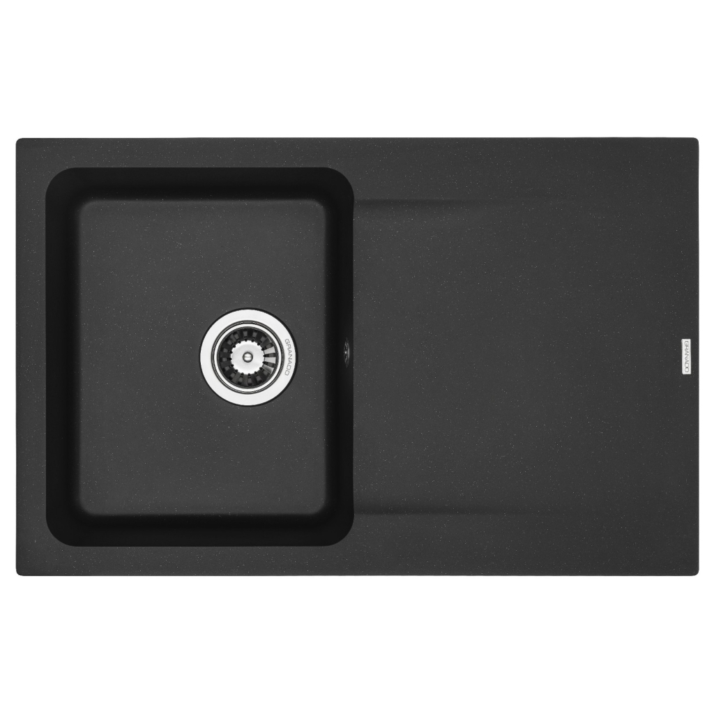 Мийка кухонна GRANADO VIGO black shine (gr1401) - зображення 1
